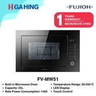 Fujioh FV-MW51 25 Litre Built in Microwave Oven with grill/ Microwave 25 liter/ Ga Hing/ Gahing