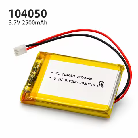 Rechargeable Lithium Battery Polymer 104050 3.7V2500mAh LiPo Battery Rechargeable Lithium Polymer Ba