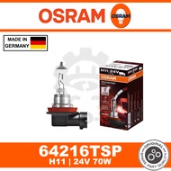 64216TSP OSRAM Original Made in GERMANY Halogen Light Truck Bulb H11 24V 70W (TRUCKSTAR PRO)