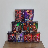 Marvel Movie Deadpool Figure1/12Assembling Model Iron Man Figurine Peripheral Toys Trendy Play