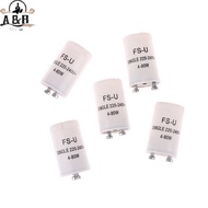 [A&B] 5Pcs High-quality Fluorescent Starters AC220V-240V 4-80W Fluorescent Tube Fuse Starter CE Rohs