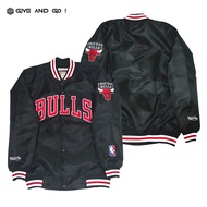 515เสื้อแจ็กเก็ตทีมบาสเก็ตบอล ปักลาย Nba Chicago Bulls พรีเมี่ยม