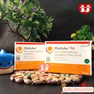 MALTOFER Chewable / MALTOFER FOL - contains 5 strips / Anemia Chewable Tablets