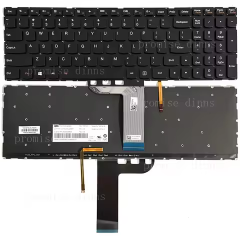M For Lenovo IdeaPad 700-15ISK 700-17ISK Laptop US English keyboard Backlit