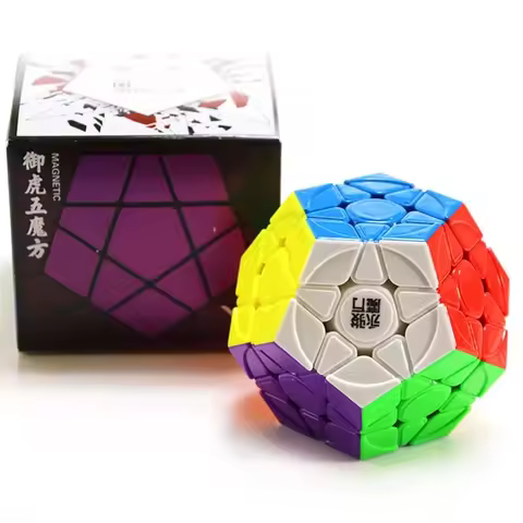[ECube] YJ Yuhu V2M Magentic Wumofang Magic Cube Magentic Mega Cube 3x3 Magic Speed Cube 3x3x3 YJ Pu
