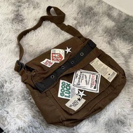 y2k Bag Design Versatile American Retro ins Style Crossbody Female Side Backpack vintage Campus YK1