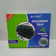 V-tec 3-Tier Iron Document Tray (1pcs)