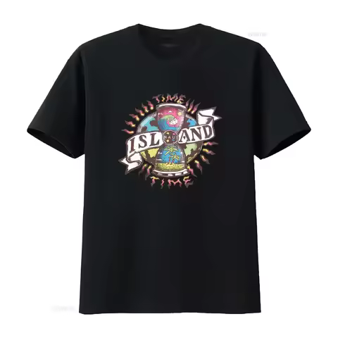 MAUI AND SONS ISLAND TIME HAWAII HAWAIIAN SURF TEE T SHIRT Mens S Blue vintage Washed graphic fashio