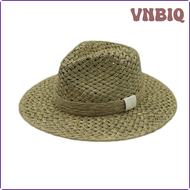 แฟชั่นฤดูร้อน VNBIQ หมวกปานามาแจ๊ส Fedora หมวกออกแบบหมวกการพักผ่อนกลางแจ้งคุณภาพสูงหมวกชายหาด Sombrero Mujer Playa BVNEA
