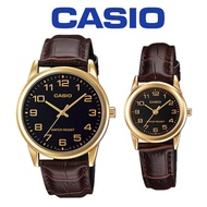 Casio Couple Watch MTP-V001GL-1B & LTP-V001GL-1B