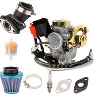 50CC คาร์บูเรเตอร์ 4 จังหวะ GY6 ประสิทธิภาพสูง 139QMB คาร์บูเรเตอร์สำหรับ 49cc 50cc
