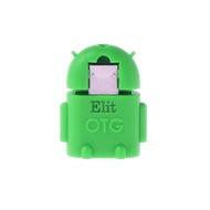 Elit USB On-The-Go (OTG) สำหรับต่อ เข้าสมาร์ทโฟน/แท็บเล็ต mini Robot Android คละสี
