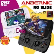 MSIA STOK Permainan Tangan ANBERNIC RG Slide Handheld Gaming Console 4.7" Android 13 UNISOC T820 Wit