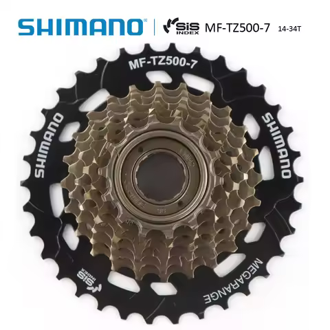 SHIMANO MF-TZ500 7 Speed 6 Speed Bicycle Freewheel 14-28T 14-34T Sprocket 7s 6s Steel for MTB Road F