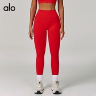 alo Seamless Peach Hip Yoga Pants V Slim Fit Slimming Running Sports Quick-Dry Fitness Long Pants
