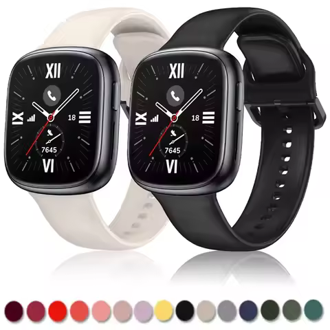 Official Silicone Strap For Honor Watch 4 Adjustable Replacement Watchband Bracelet For Huawei Honor