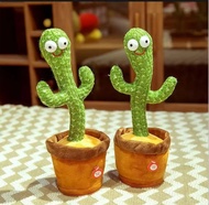 Cactus Toy Plush Talk Kaktus Bercakap Dancing Cactus Talking Cactus Toys Song cactus dance Electric 