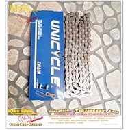 BICYCLE CHAIN SINGLE SPEED 114L UNI CYCLE BROWN MTB BMX Bike