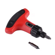 Therichbuyer TOPMAN Short Handle Screwdriver Model 3445-000 Red-Black