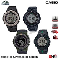 Casio Protrek PRW-3100 PRW-3100FC PRW-3100G PRW-S3100 Triple Sensor Tough Solar Digital Men Sports W