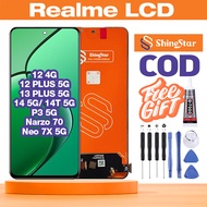 ShineStar ORIGINAL LCD Display for Realme 12 4G/12 13 Plus/14 5G/14T/P3/Neo 7X/Narzo 70 Pro Glass To
