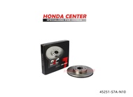 disk brake piringan rem piringan cakram depan crv gen2 2002 2003 2004 2005 2006 honda brv civic fd 2