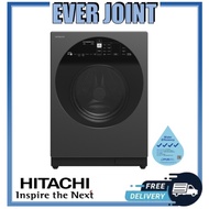 Hitachi BD-D120XGV [12Kg/8Kg] Inverter Front Load Washer ||Free Hitachi Towel Set Free Disposal