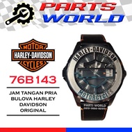 JAM TANGAN PRIA BULOVA HARLEY DAVIDSON ORIGINAL 76B143
