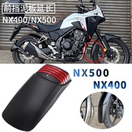 For HONDA NX400 NX500 NX 400 NX 500 Motorcycle Front Fender Extender Accessories Mudguard Extension