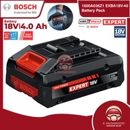 Bosch Expert EXBA18V-40 18V 4.0Ah Lithium Battery Pack Cordless Power Tool Battery 1600A036Z1