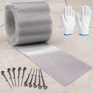 Baoblaze Diamond-Pattern Gutter Guard Mesh Roll Lightweight Mesh Gutter Guard Flexible Leaf Filter R