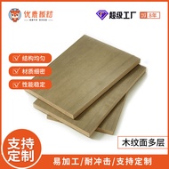 Eco Board Solid Wood Multi-Laminate Furniture Board Veneer Cabinet Board Wardrobe Rubber Plywood E0 