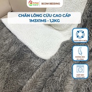 High quality BCOM L1 cool summer blanket, soft and super light long fur blanket, 4-season air condit