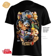 Clash of Clans Mobile Games android ios phone Cotton tshirt