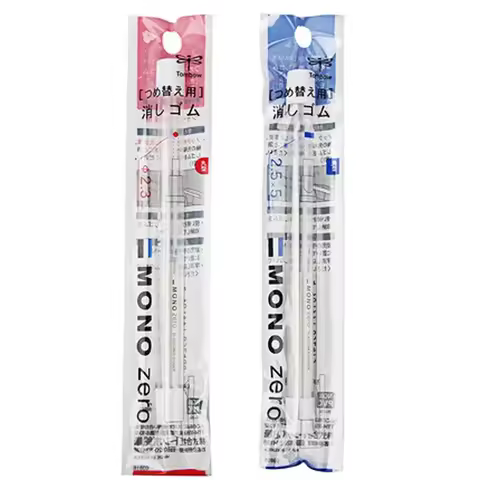 TOMBOW Mono Zero Push-out Pen Eraser Refills Pencil Eraser Fine Drawing Sketch Erasers School Statio