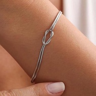 Knot Bracelet Matching Bracelets for Couples Dainty Gold Love Knot Bracelets Mother Daughter Knot Br
