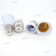 1/2/5pcs white E14 to E27 to E14 male female LED Light Lamp Bulb base power supply Socket Holder Converter AC Adapter Fireproof  SG6L2