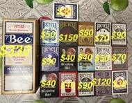 [全部全新未開]Bicycle Bee 啤牌 poker card 正版 撲克牌 Bee 蜜蜂 單車 收藏 美國製 特別版 playing cards
