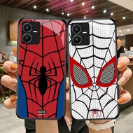 DF-69 Cartoon Marvel TPU HD Glass Casing for VIVO Y22 Y35 Y75 Y28 Y22S V25 Y55 iQOO Z6