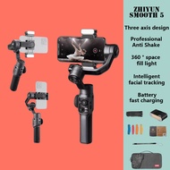 Zhiyun SMOOTH 5 Handheld Gimbal Three-axis Design Intelligent Follow Gimbal 360 Degree Rotation Anti