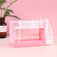 [HOT] Doll Toy European Furniture Style Bunk Bed Double Bunk Bed Girl Birthday Toy NEW