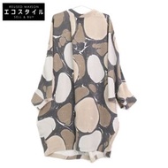 三宅一生 IM13FH012 全身印花魷魚外套配頭巾，2