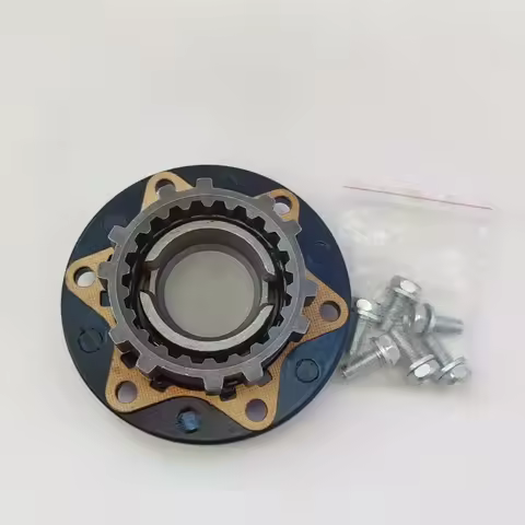 1 Piece x Front Free Wheel Locking Hub Cap Yellow 3509-60051 For Toyota Land Cruiser KZJ77 KZJ73 KZJ