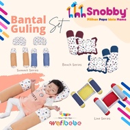 snobby baby bantal guling set bayi