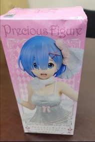 雷姆白色婚紗中國限定版Taito Re Zero從零開始的異世界生活Rem雷姆婚紗Ver.中國限定版Taito Precious Figure Rem figure