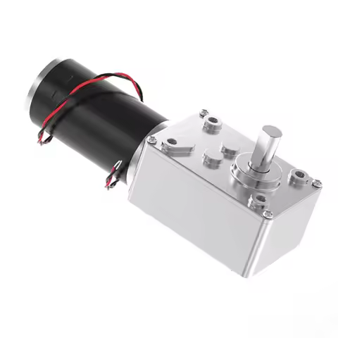 5840-31ZY 12V 24V Turbo Worm Encoder Micro DC Reduction Motor Self locking Speed Control Small Motor