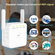 5G WiFi Repeater Wifi Amplifier Long Range Wifi Extender 2.4G 5Ghz Network Signal Wifi Booster 1200Mbps Wireless Wi-fi Repeater