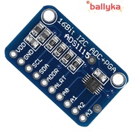 BALLYKA ADS1115 Development Board, 16Bit I2C Interface Analog To Digital Module, Low Power 4 Input C