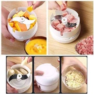 Blender Bawang Tarikan manual tangan / Blender Penggiling Manual Daging / Chopper Blender
