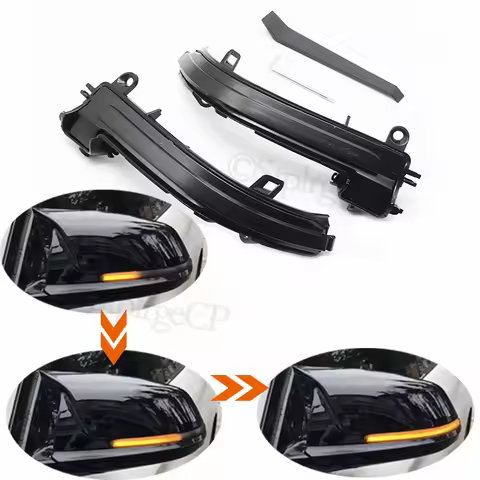 For BMW 1 Series F20 F21 116i 118i 120i 125i 130i 2012 - 2016 Dynamic LED Side Rearview Mirror Turn 